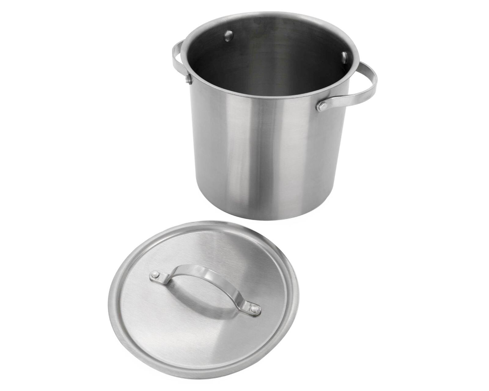 Olla de Acero Inoxidable Moven con Tapa 20 Litros $2,270