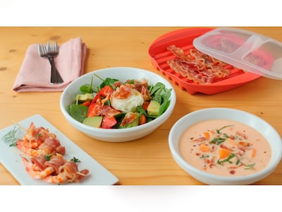 Foto 5 | Recipiente Para Freir Tocino En Microondas Crispy Lekue