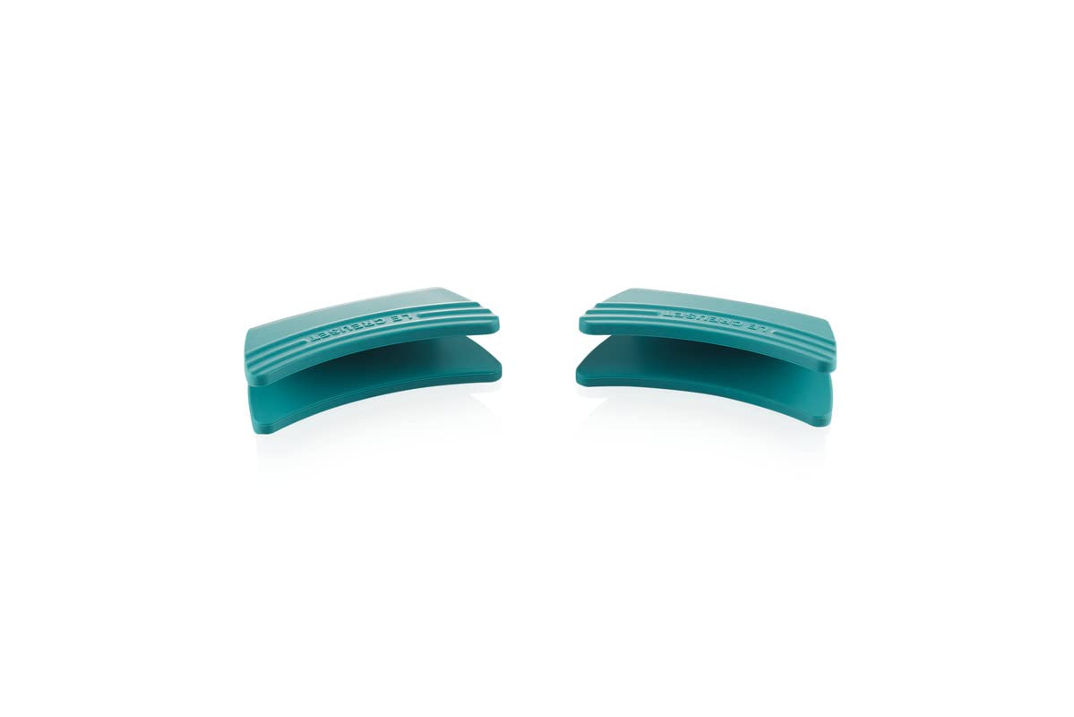 Foto 2 pulgar | Juego De 2 Unidades De Silicona Handle Grips Le Creuset Caribbean - Venta Internacional.