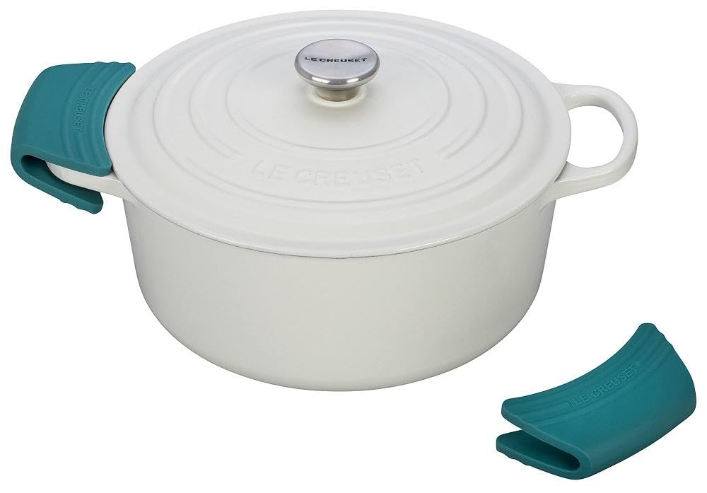 Foto 8 pulgar | Juego De 2 Unidades De Silicona Handle Grips Le Creuset Caribbean - Venta Internacional.