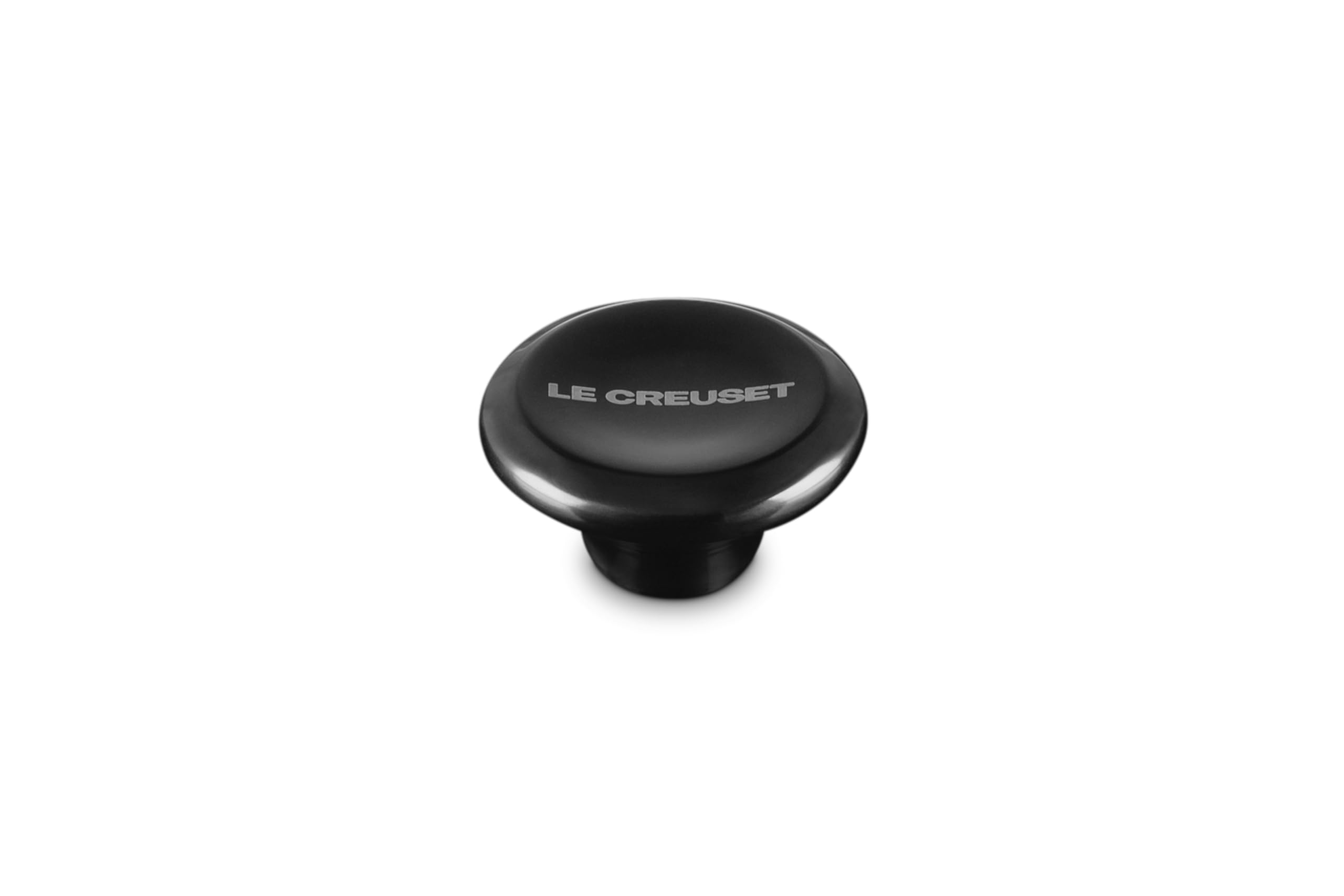 Foto 2 pulgar | Pomo Le Creuset Signature, Grande, De Acero Inoxidable, Níquel Negro - Venta Internacional.