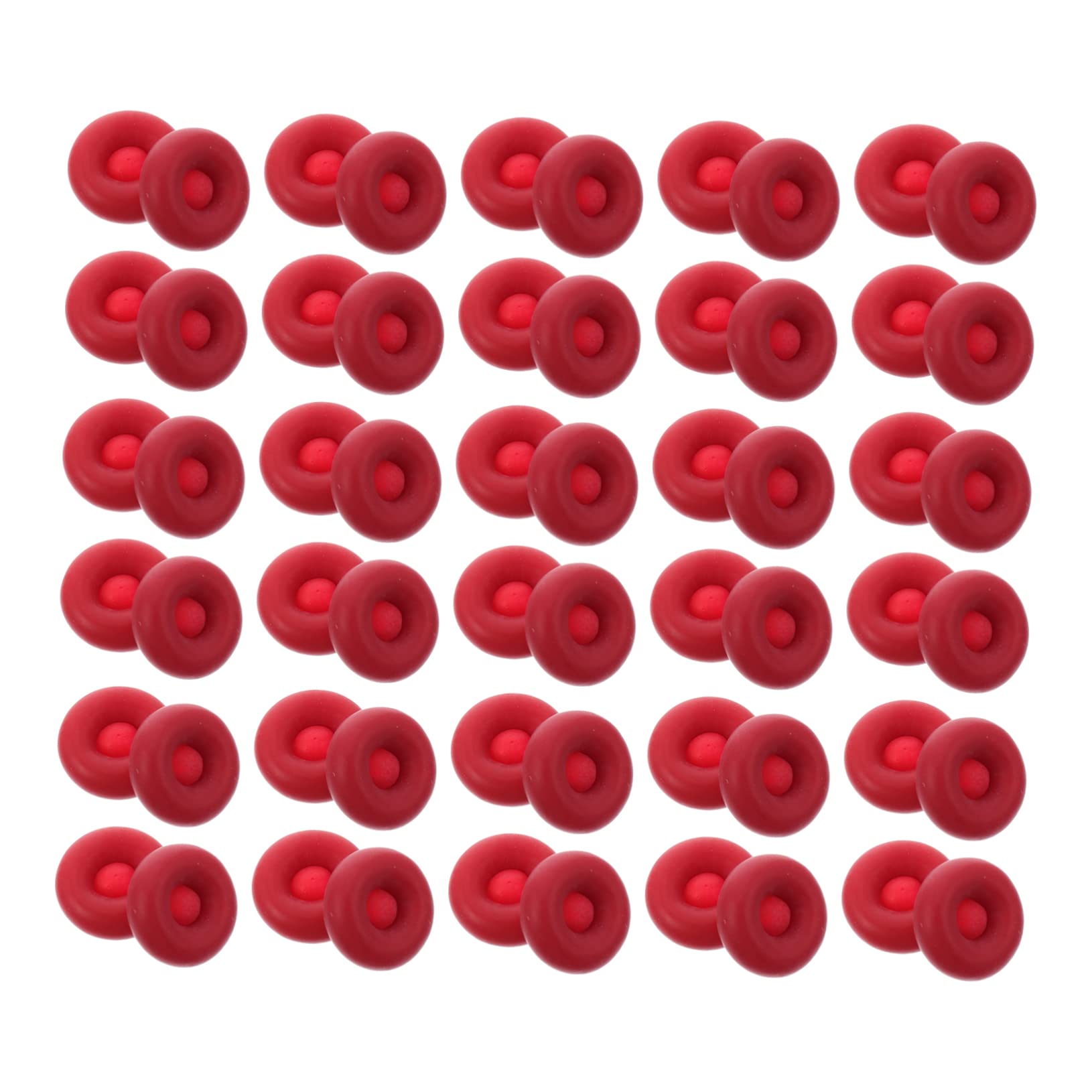 Foto 1 | Tapones Protectores De Calafateo Feltechelectr Rojos, 50 Unidades, Para Tubos De Calafateo - Venta Internacional.