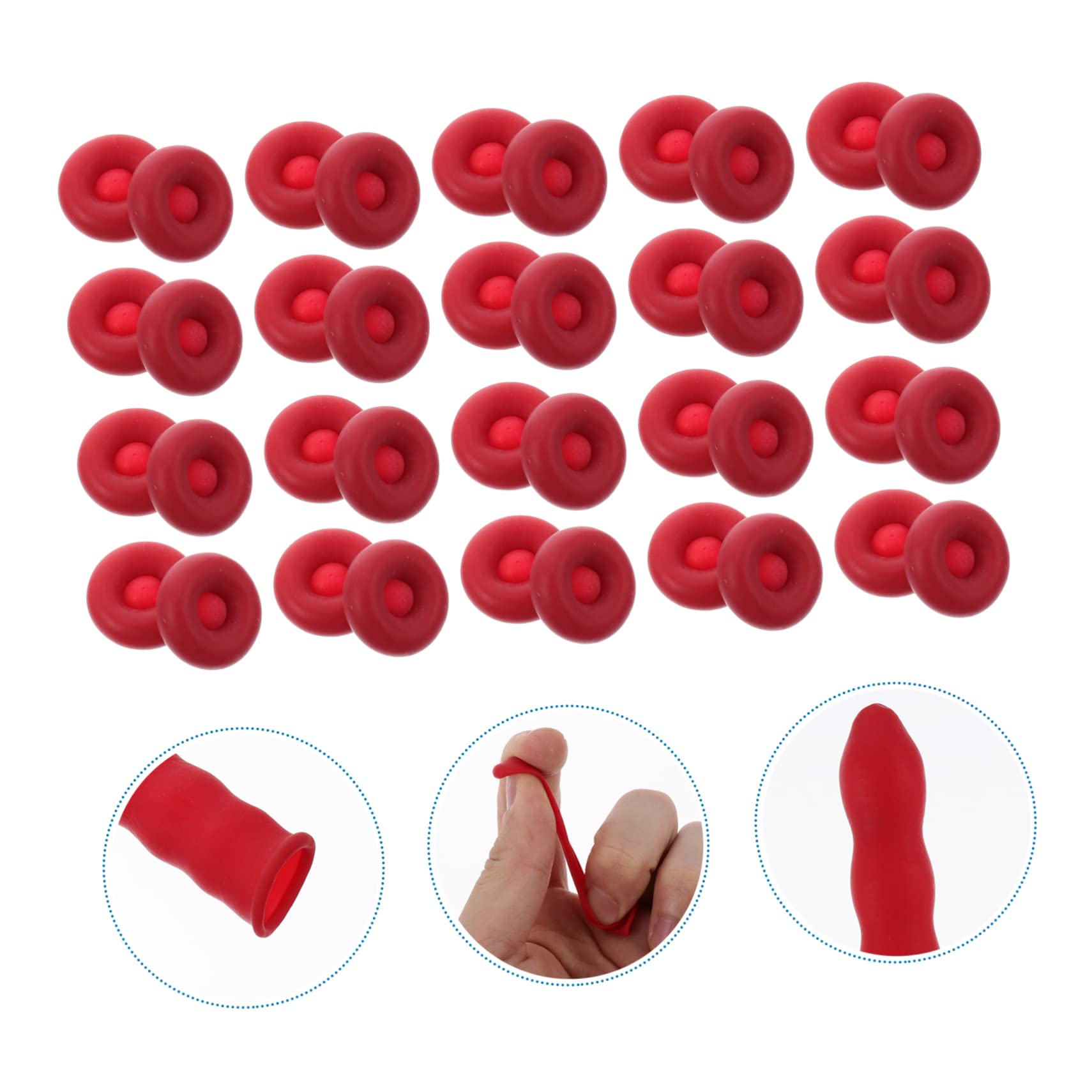 Foto 3 pulgar | Tapones Protectores De Calafateo Feltechelectr Rojos, 50 Unidades, Para Tubos De Calafateo - Venta Internacional.