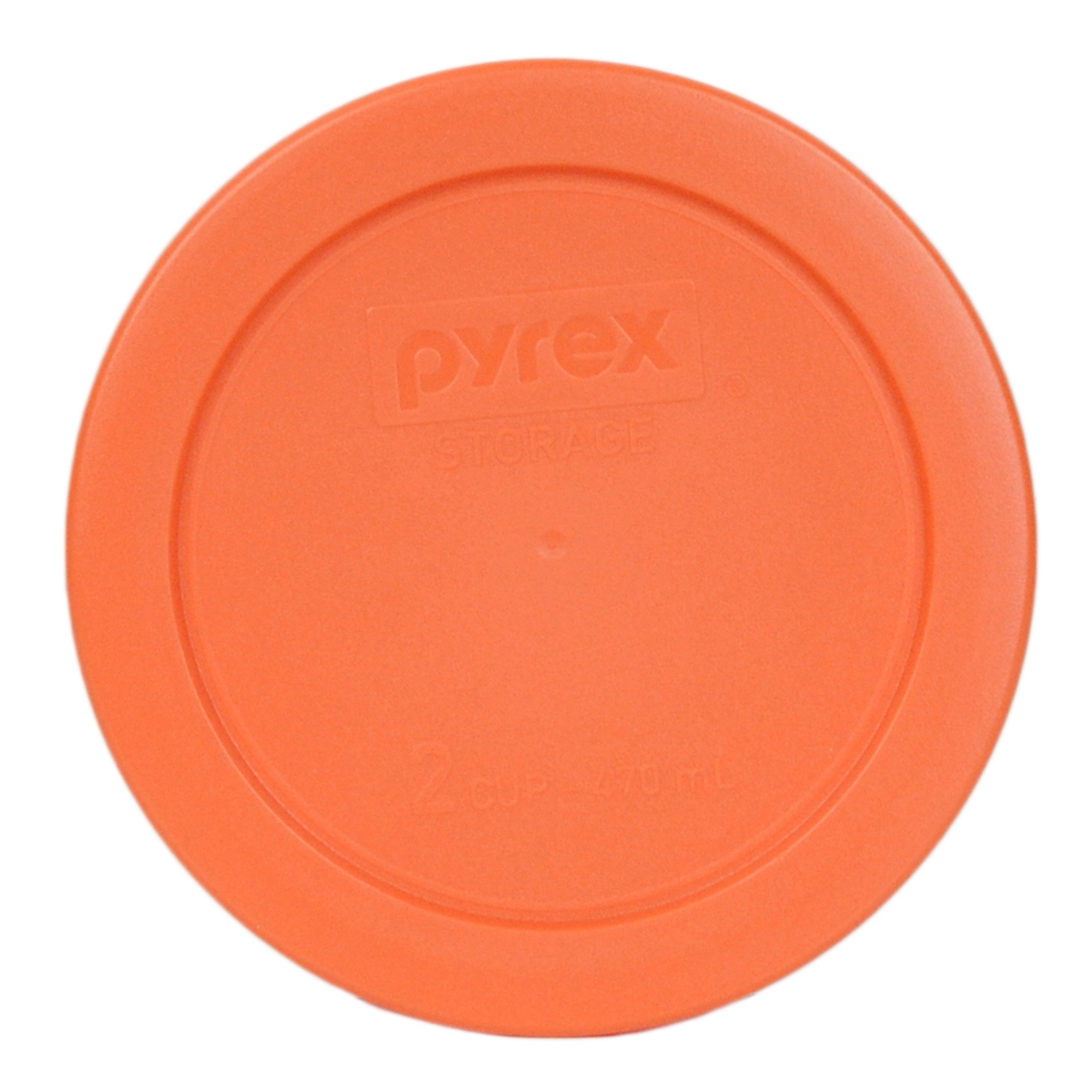 Foto 2 pulgar | Tapa De Almacenamiento De Alimentos Pyrex 7200 Unidades Para 2 Tazas  Color Naranja  Fabricada En Ee - Venta Internac