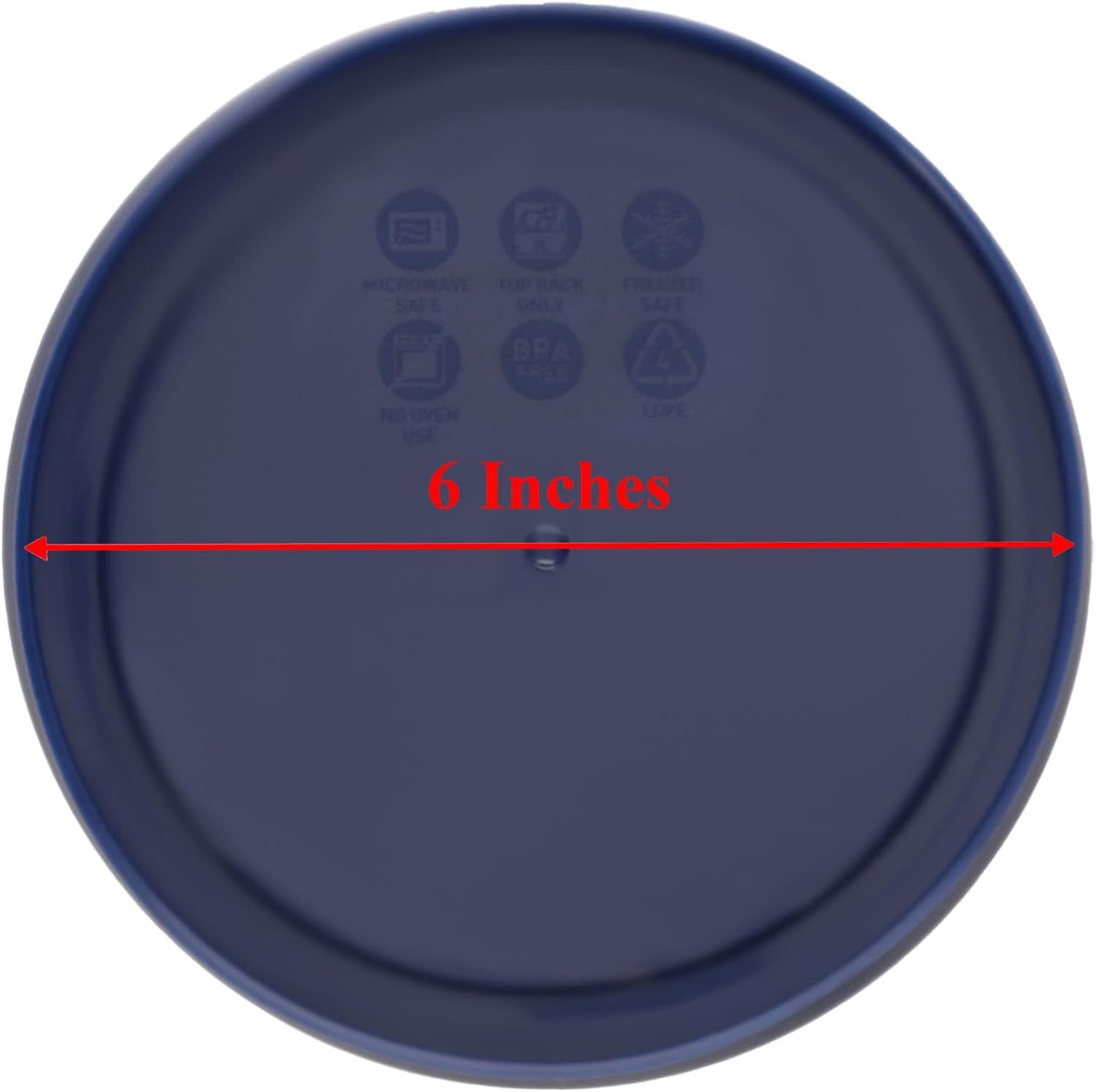 Foto 3 pulgar | Tapas De Almacenamiento De Alimentos Pyrex 7201-pc  4 Tazas  Azules  Redondas - Venta Internacional.