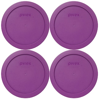 Foto 1 | Tapa De Almacenamiento De Alimentos Pyrex 7201-pc 4 Tazas Color Morado Cardo - Venta Internacional.