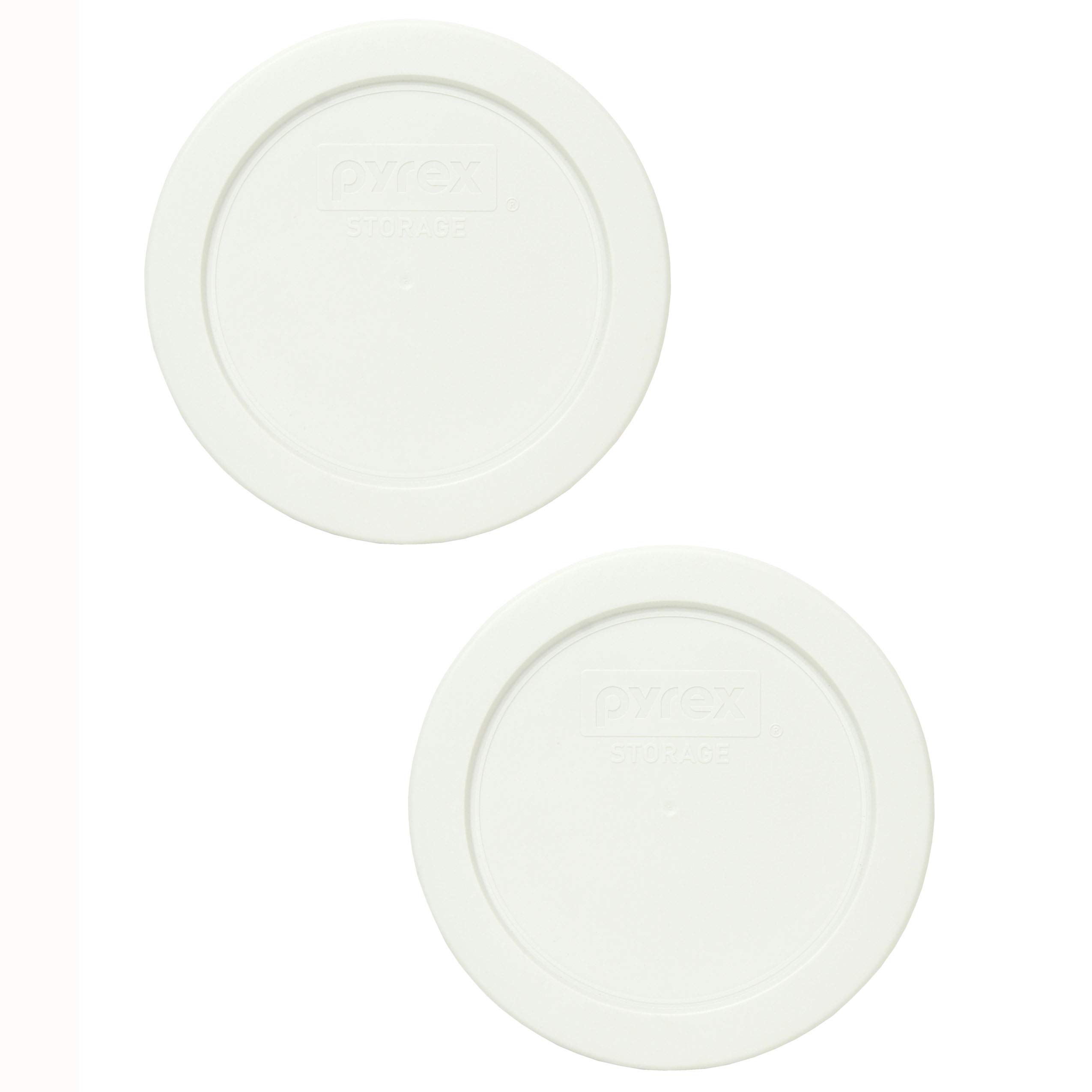 Foto 2 pulgar | Tapa De Almacenamiento De Alimentos Pyrex 7200 Piezas Blanca Redonda De Plástico  Paquete De 2 - Venta Internacional.