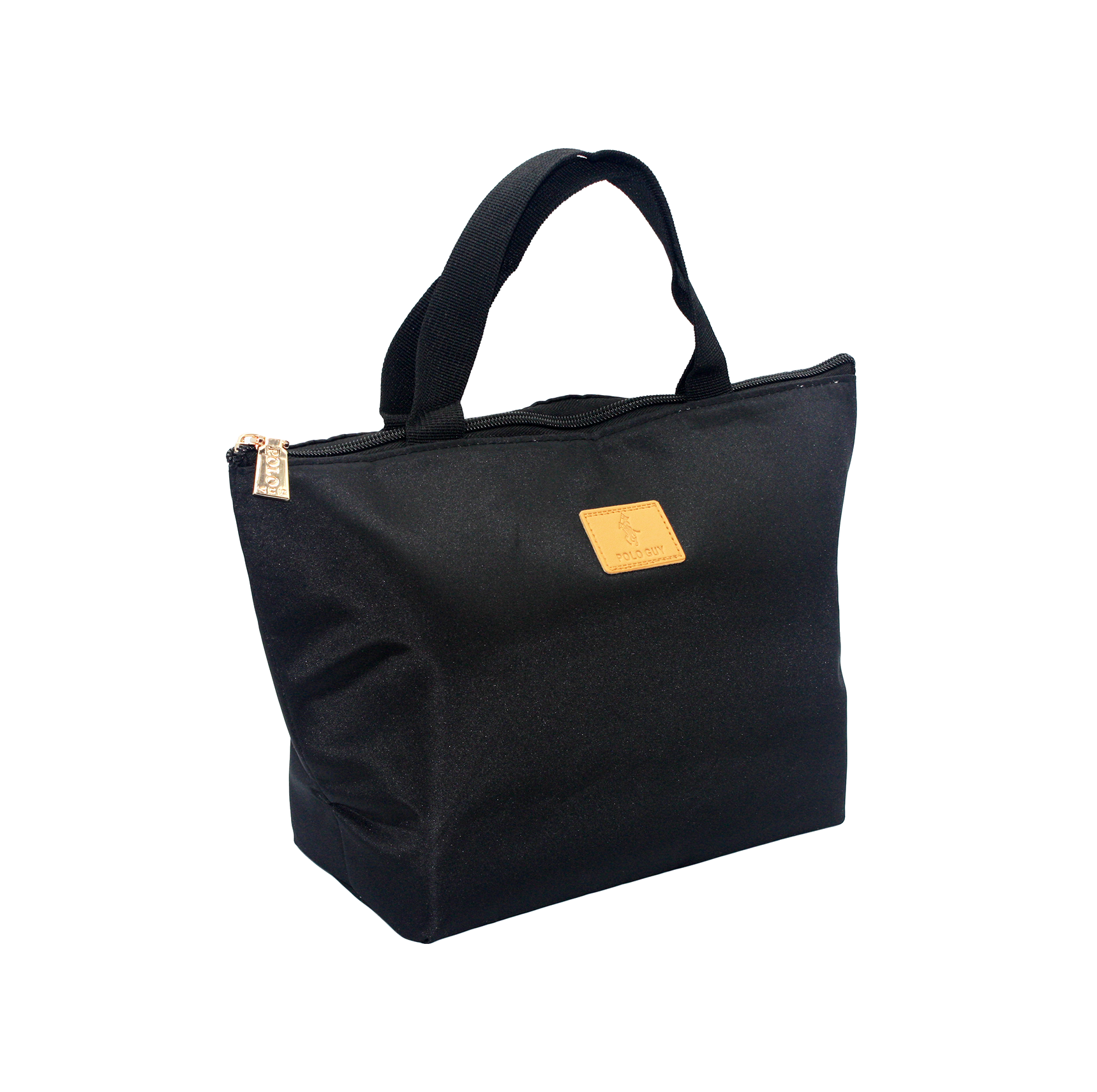 Bolsa Lonchera Térmica Polo Guy color Negro con Aislamiento de Frío y Calor