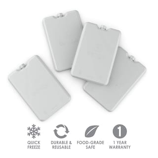 Foto 3 | Enfriadores Ice Packs Bentgo Ice Lunch, Paquete De 4 (gris) - Venta Internacional.