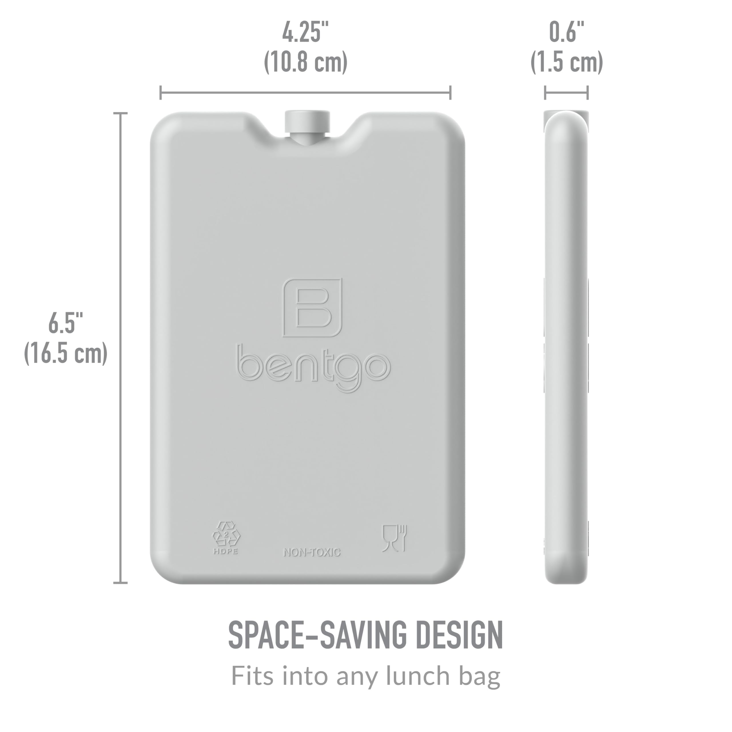 Foto 7 pulgar | Enfriadores Ice Packs Bentgo Ice Lunch, Paquete De 4 (gris) - Venta Internacional.