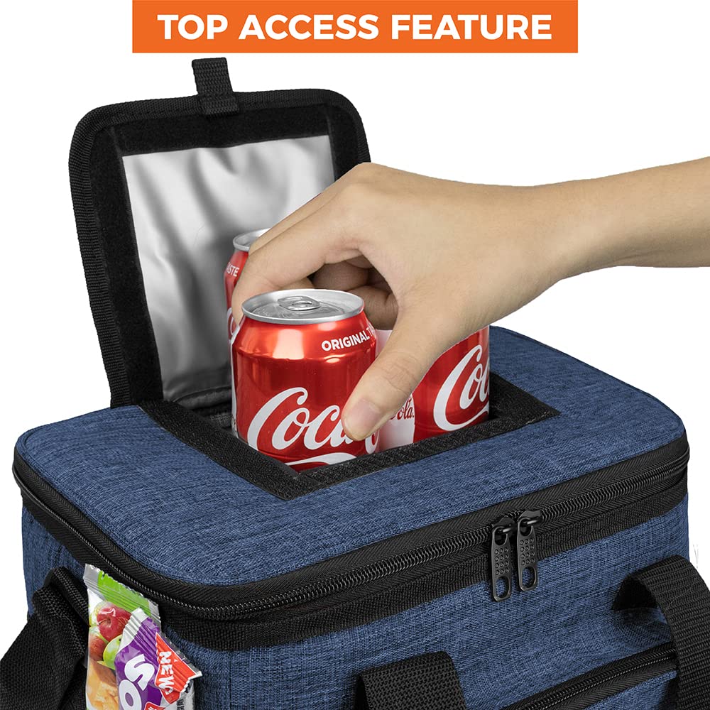 Foto 4 pulgar | Bolsa Térmica Opux, Con Aislamiento Suave, Plegable, 18 Latas - Venta Internacional.