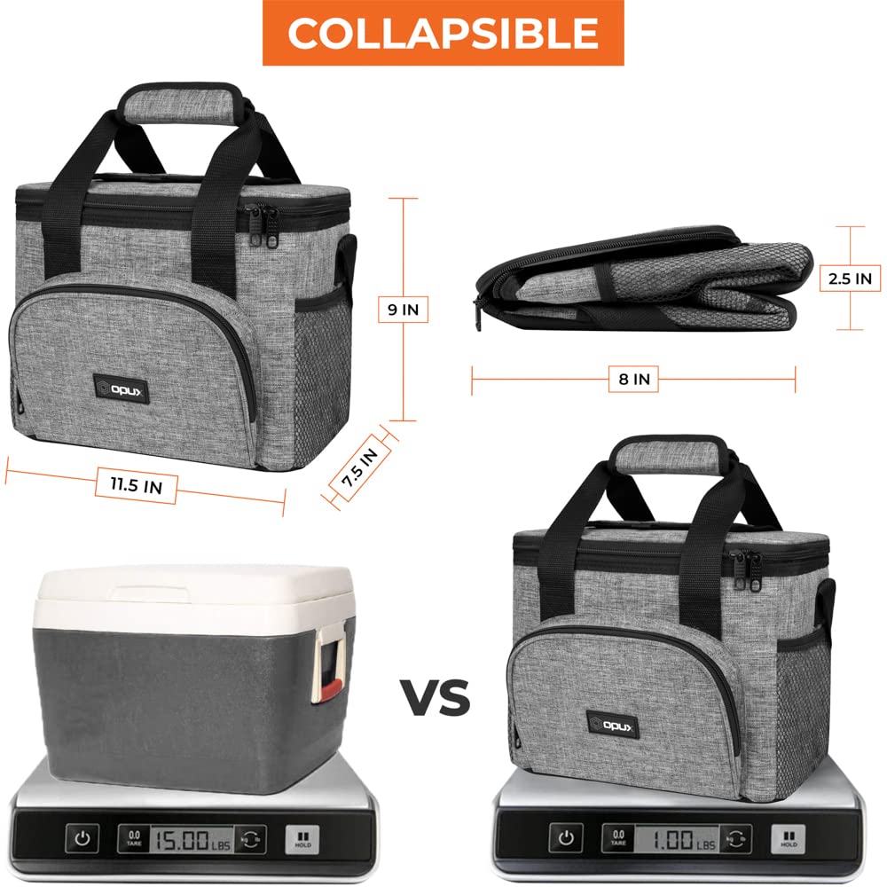 Foto 5 pulgar | Bolsa Térmica Opux, Con Aislamiento Suave, Plegable, 18 Latas - Venta Internacional.