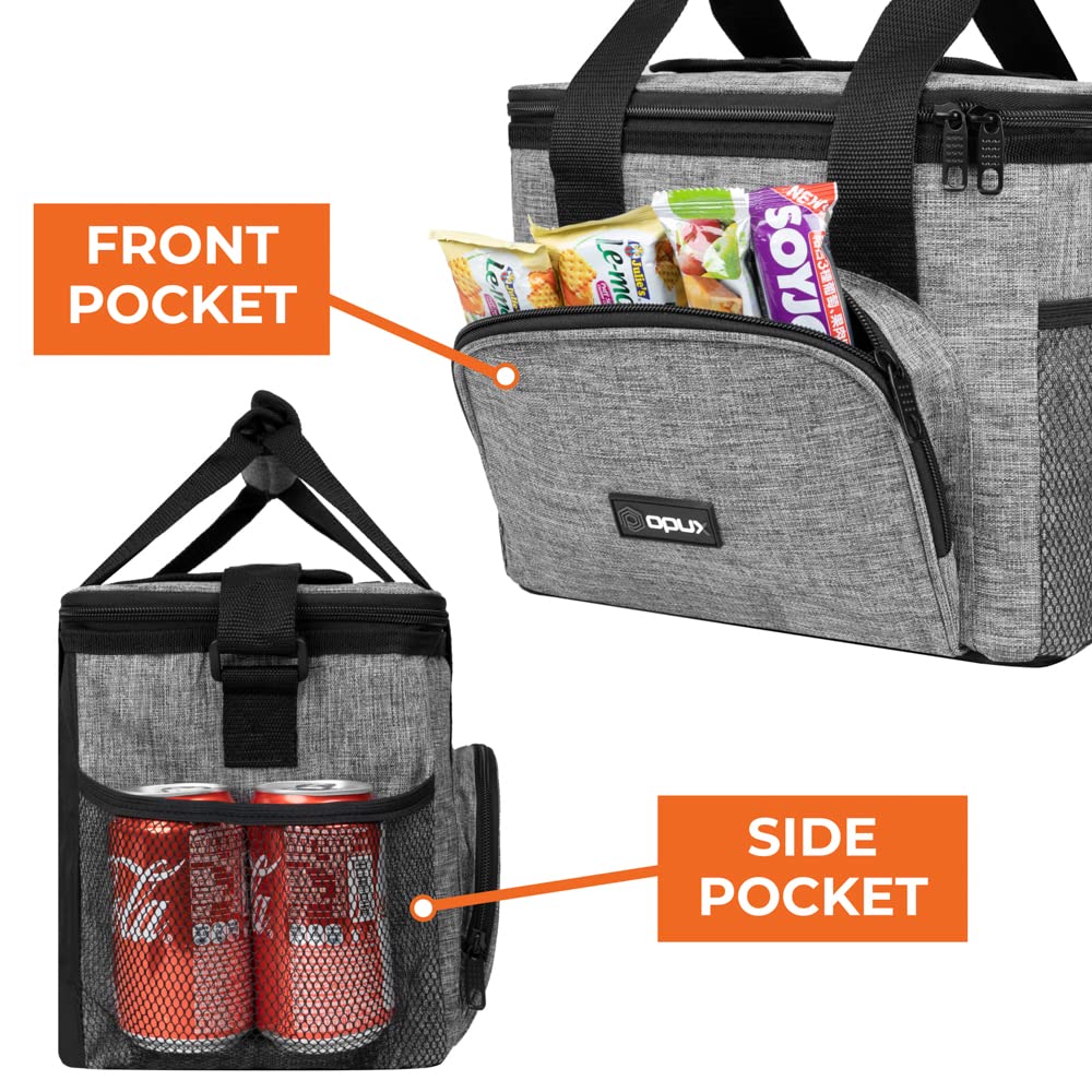 Foto 6 pulgar | Bolsa Térmica Opux, Con Aislamiento Suave, Plegable, 18 Latas - Venta Internacional.
