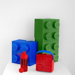 Foto 6 | Lunchbox Room Copenhagen Lego - Caja De Transporte De Mano Con 4 Asas Color Azul - Venta Internacional.