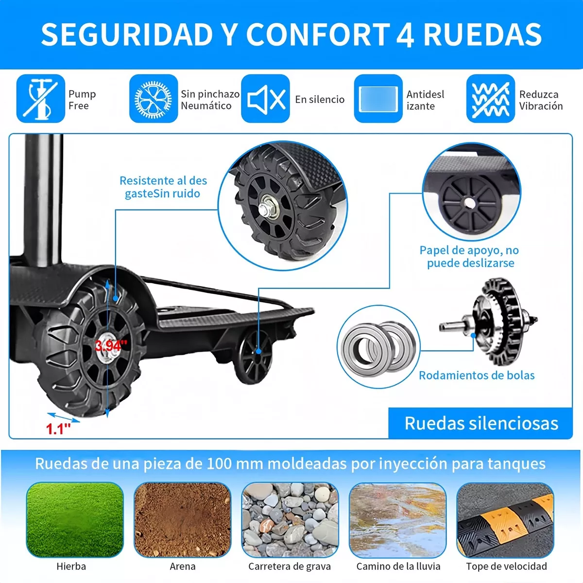 Foto 3 pulgar | Carrito de Carga Eo Safe Imports Esi-9937 Negro Plegable para Oficina y Viajes