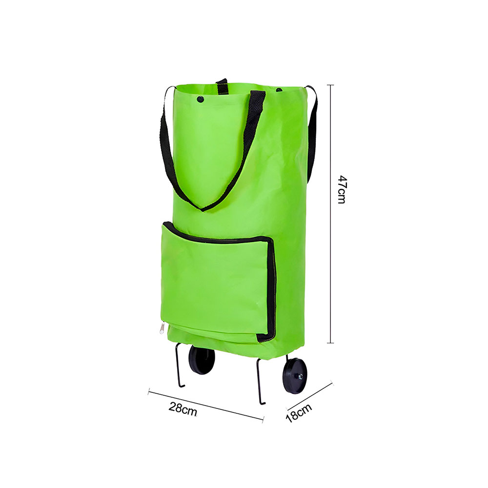Foto 4 | Bolsa de Compras con Ruedas Plegable