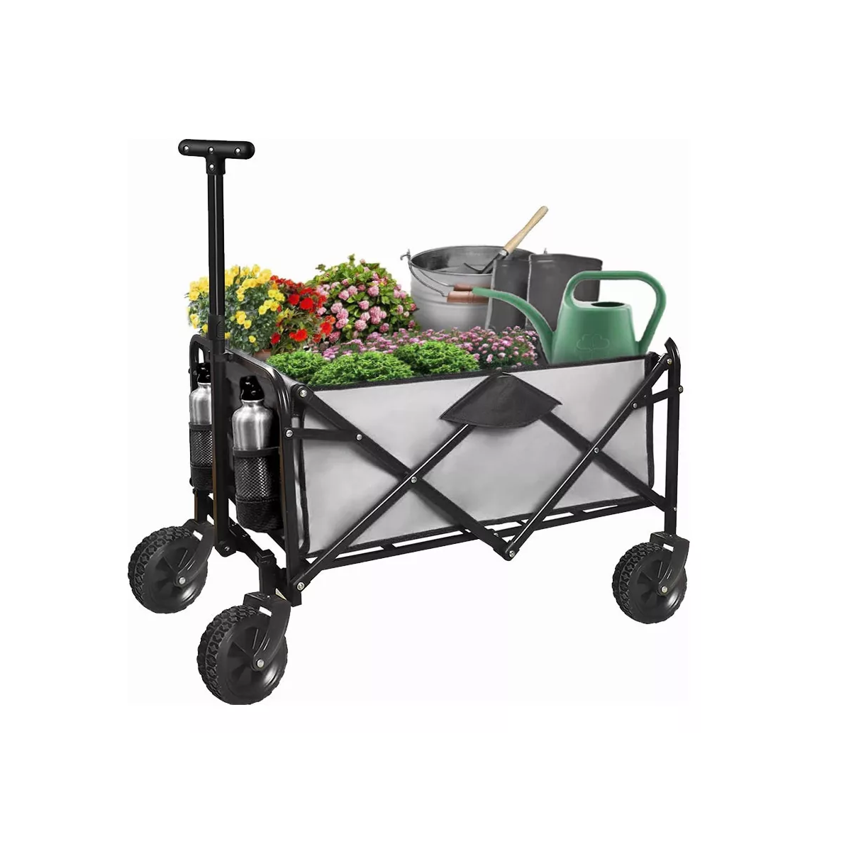 Foto 5 pulgar | Carrito Plegable Organizador Multiusos Eo Safe Imports Esi-17746 Gris