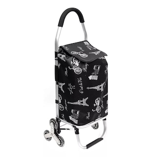 Foto 1 | Carrito de Compras con Bolsa de Lona Impermeable Eo Safe Imports Negro