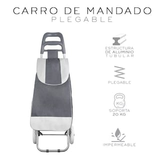 Foto 2 | Carrito Plegable Multiusos Eo Safe Imports Esi-17741 Gris