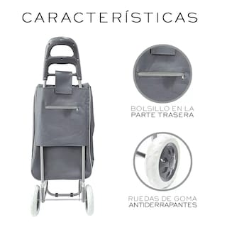 Foto 4 | Carrito Plegable Multiusos Eo Safe Imports Esi-17741 Gris