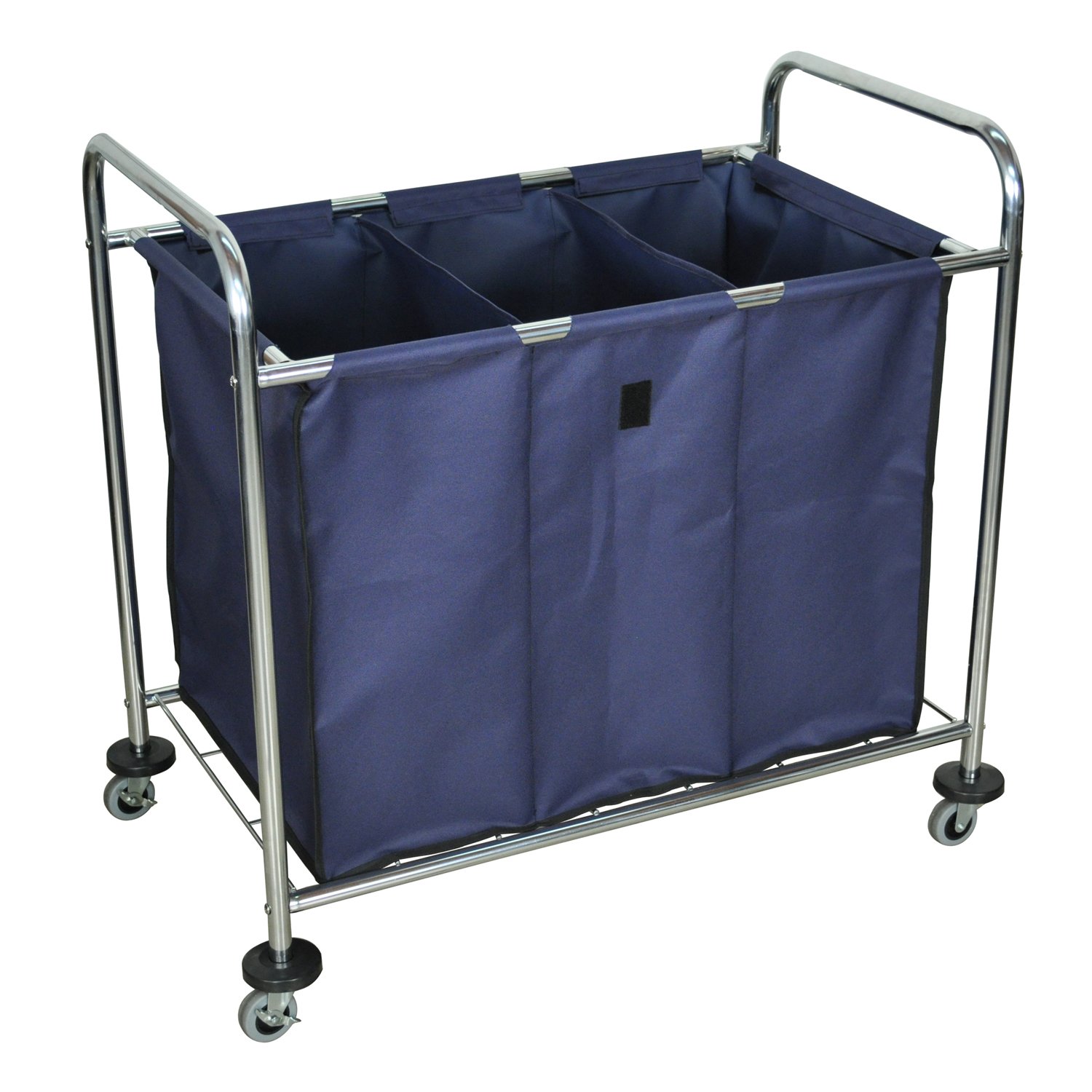 Foto 1 | Carrito De Lavandería Luxor Hl15 Commercial Heavy-duty, 7 Fanegas, Azul - Venta Internacional.