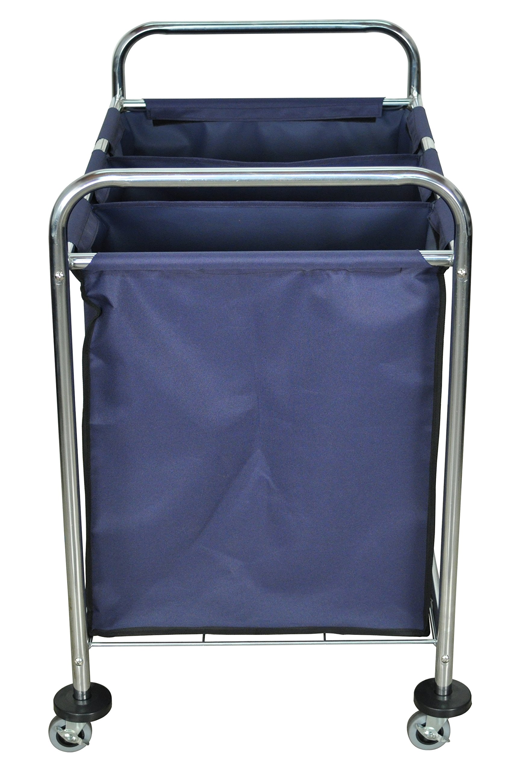 Foto 3 pulgar | Carrito De Lavandería Luxor Hl15 Commercial Heavy-duty, 7 Fanegas, Azul - Venta Internacional.