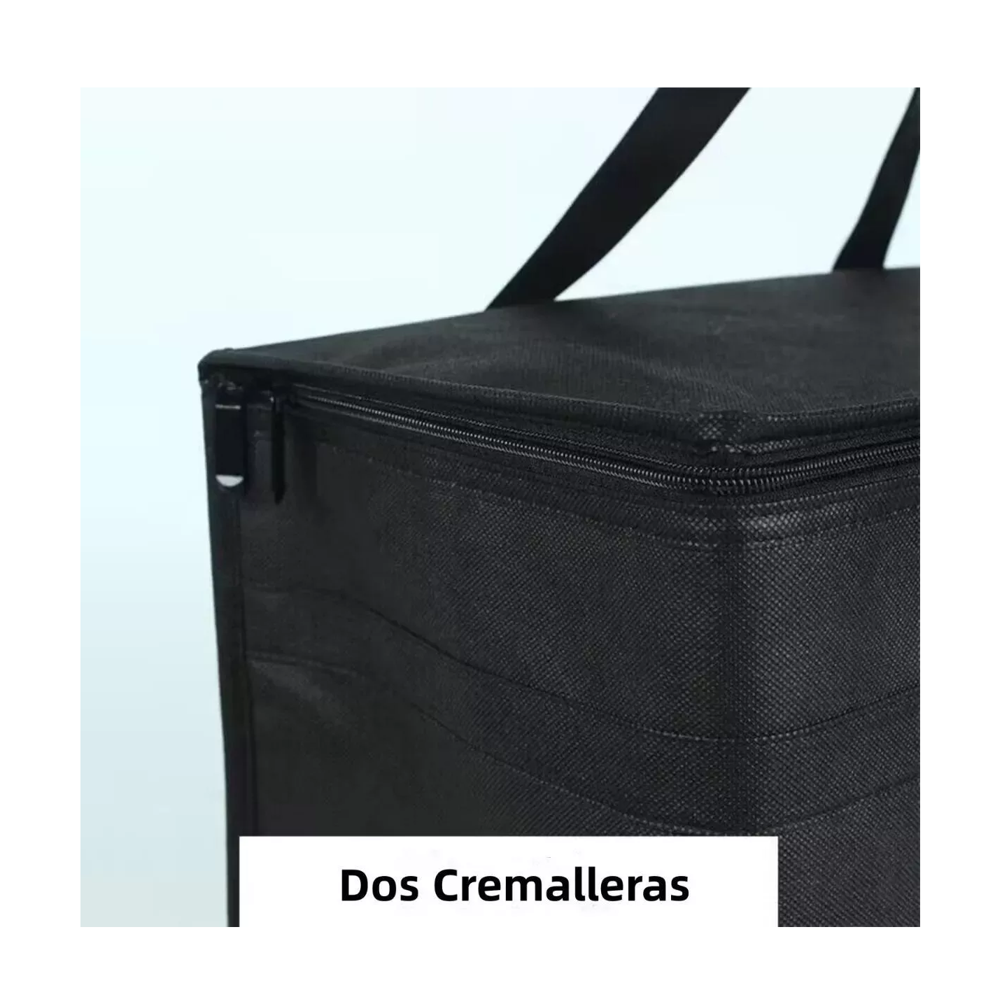Foto 5 pulgar | Bolsas Aislantes y Reutilizables para Compras Lab.G Negras 2 Piezas