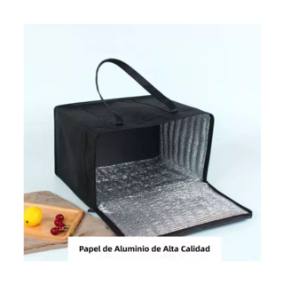 Foto 5 | Bolsas Aislantes y Reutilizables para Compras Belug Negras 2 Piezas