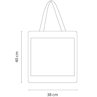 Foto 3 | Bolsa de Yute Storyland Reutilizable Beige 38 X 40 cm