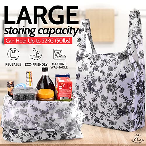 Foto 2 | Venta Internacional-bolsas Reutilizables, Paquete De 5 Unidades, Tamaño Grande, 22,68 Kg