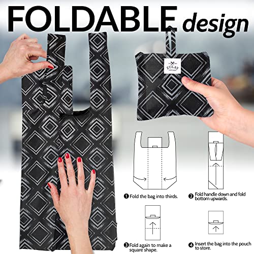 Foto 5 | Venta Internacional-bolsas Reutilizables, Paquete De 5 Unidades, Tamaño Grande, 22,68 Kg