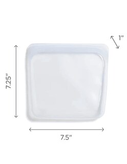 Foto 3 | Bolsa Reutilizable De Silicona para Sandwich Rainbow Lavender Stasher Stsb38 Púrpura