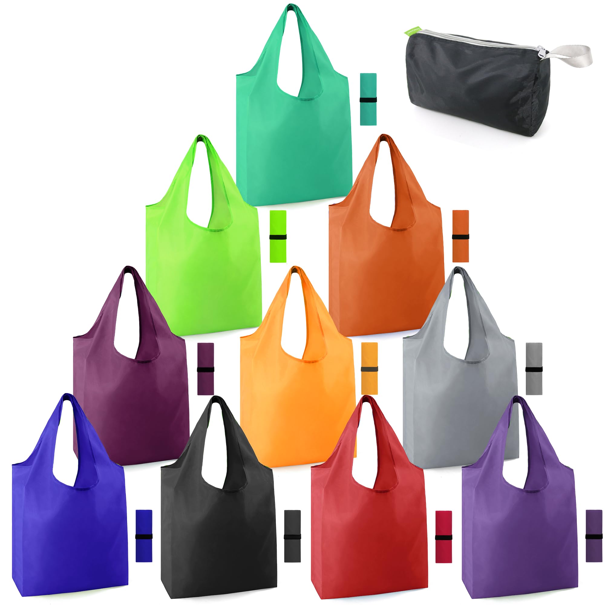 Foto 2 pulgar | Bolsas de Supermercado Reutilizables Beegreen Paquete de 10 Unidades Extra Grandes - Venta Internacional
