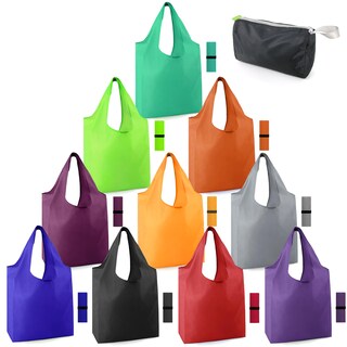 Foto 1 | Bolsas de Supermercado Reutilizables Beegreen Paquete de 10 Unidades Extra Grandes - Venta Internacional