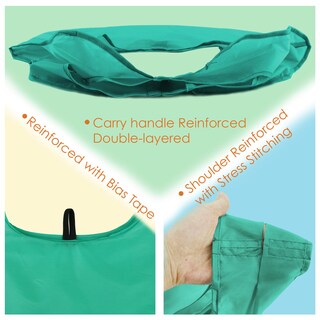 Foto 4 | Bolsas de Supermercado Reutilizables Beegreen Paquete de 10 Unidades Extra Grandes - Venta Internacional