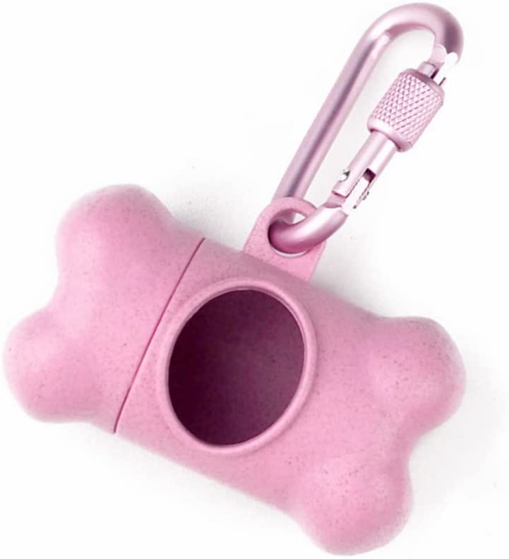 Foto 6 pulgar | Dispensador Portátil Con Soporte Para Excrementos De Perro Huoguo, Rosa - Venta Internacional.