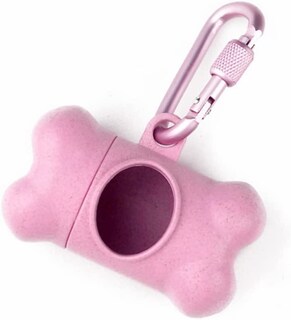 Foto 5 | Dispensador Portátil Con Soporte Para Excrementos De Perro Huoguo, Rosa - Venta Internacional.