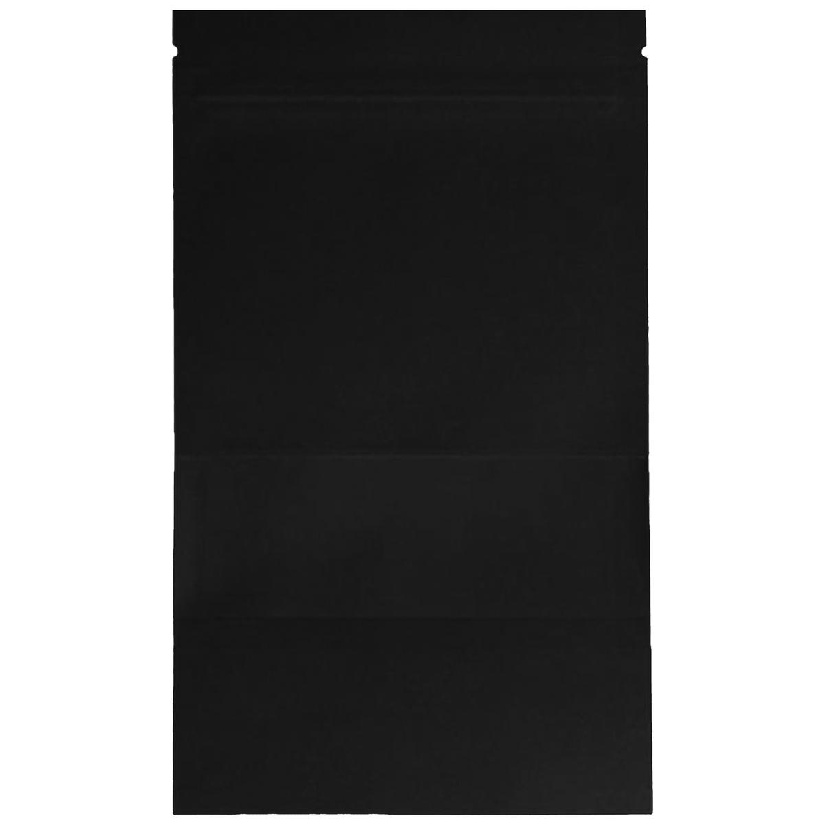 Foto 4 pulgar | Bolsa De Papel Reciclable Negra, Mxbpb-005, 1paq, 50pzs, 12x20cm, 200gr, Ventana Cuadrada , Negro Kraft, Stand Up Pouc