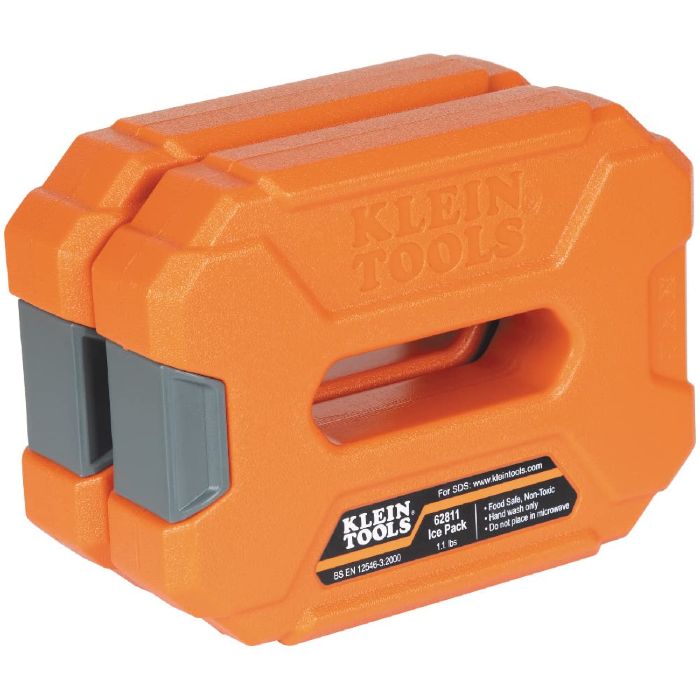 Foto 2 pulgar | Paquetes De Hielo Reutilizables Klein Tools 62811 Para Bolsas Frigoríficas, Paquete De 2 - Venta Internacional.