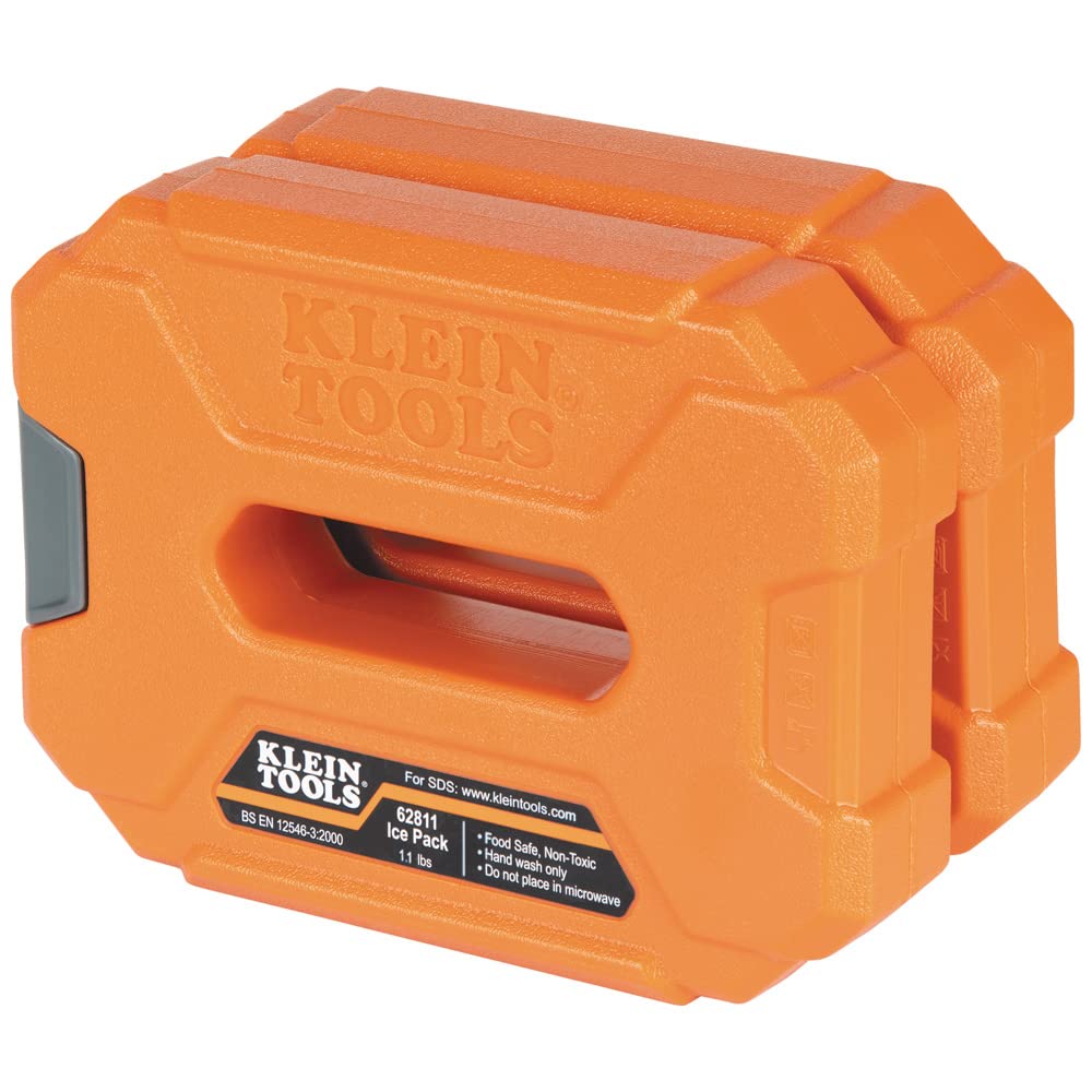 Foto 6 pulgar | Paquetes De Hielo Reutilizables Klein Tools 62811 Para Bolsas Frigoríficas, Paquete De 2 - Venta Internacional.