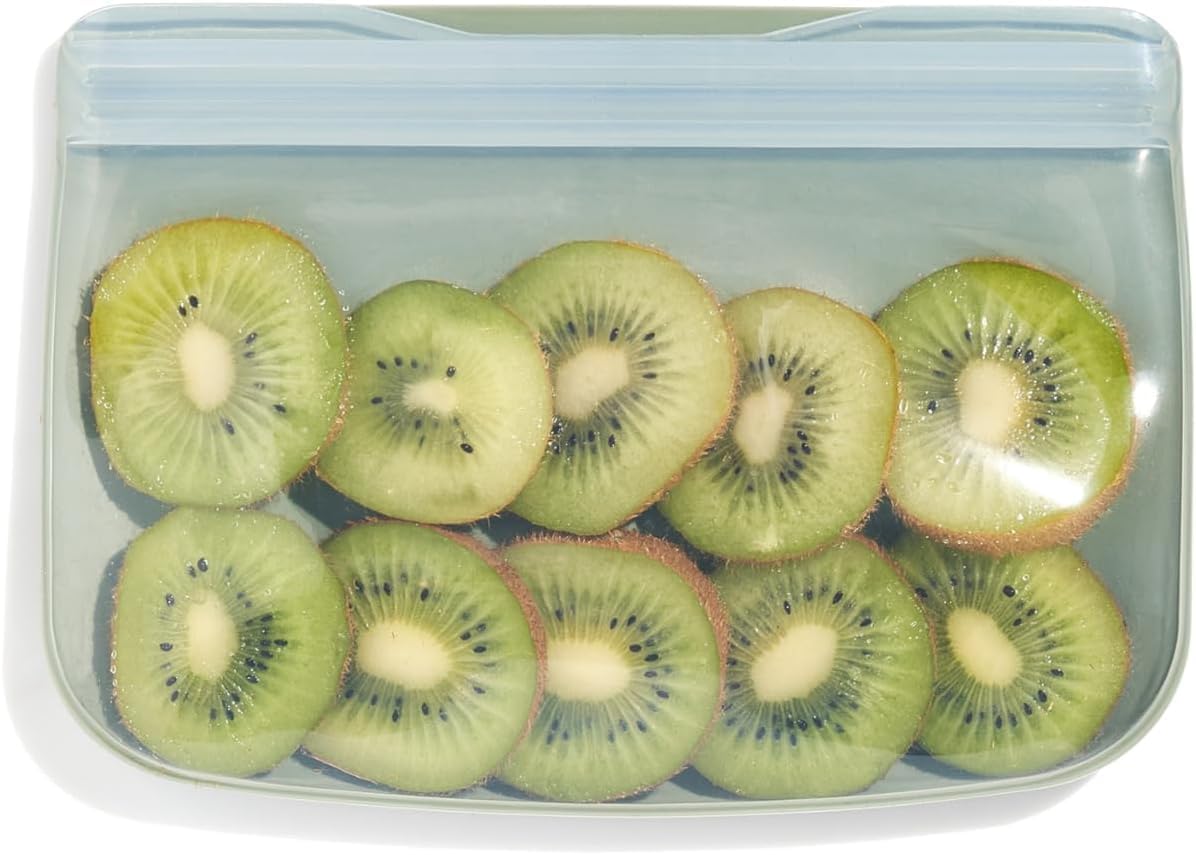 Foto 7 | Bolsa De Almacenamiento Reutilizable De Silicona W&p Porter Sandwich 300 Ml Sage - Venta Internacional.