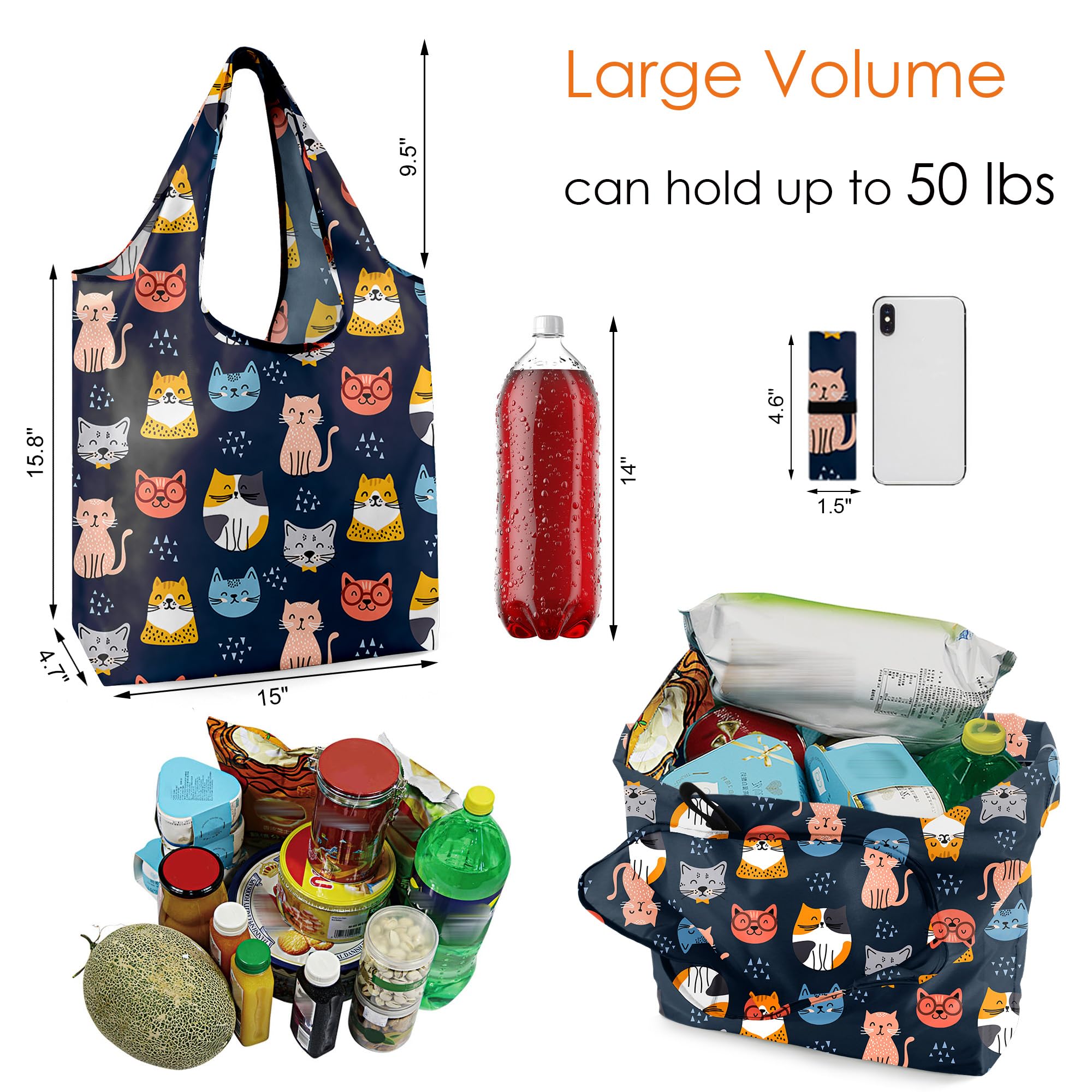 Foto 2 | Bolsas De Supermercado Reutilizables Beegreen Animals, Xl, 23 L - Venta Internacional.