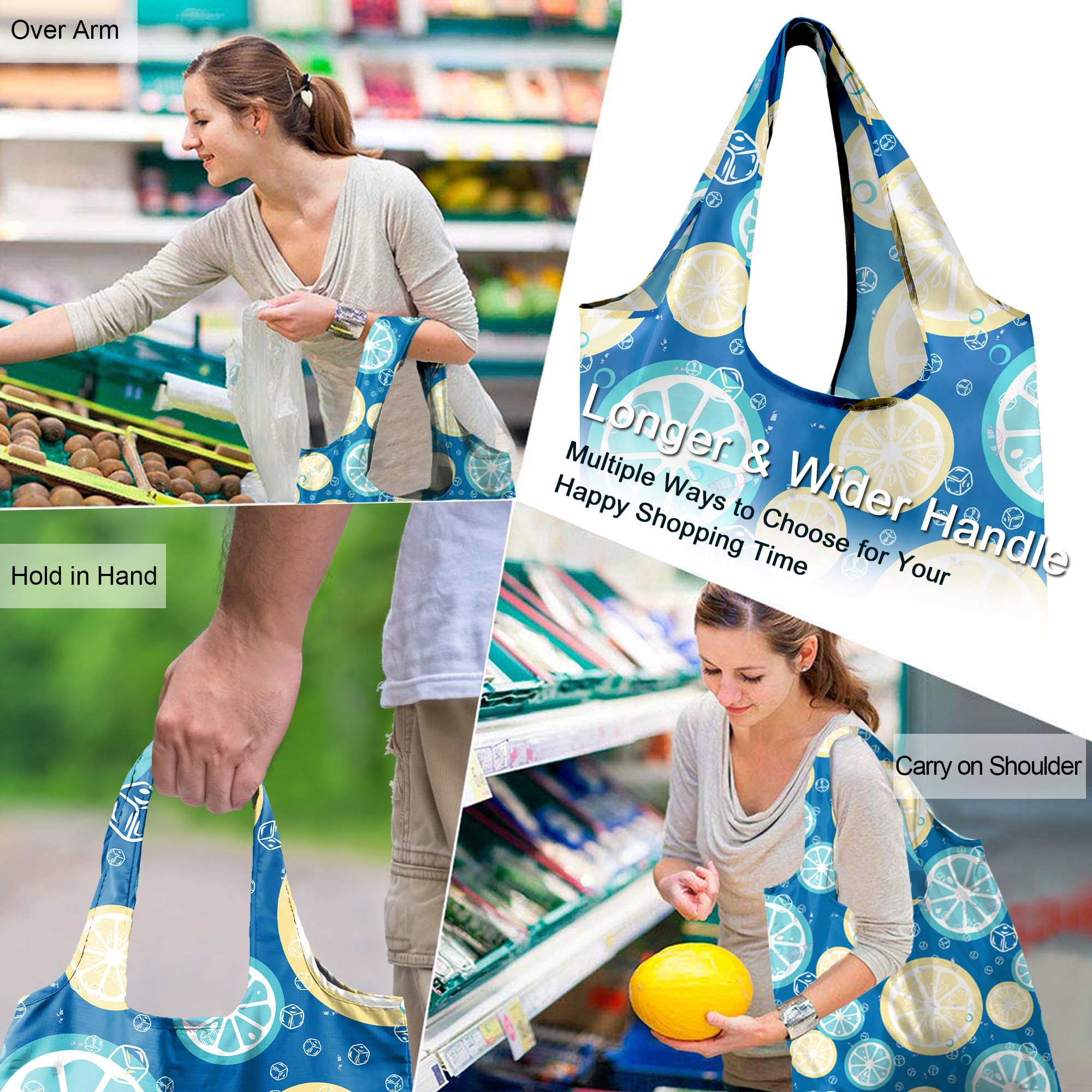 Foto 5 | Bolsas De Supermercado Reutilizables Beegreen Fruit Strawberry, Paquete De 6 - Venta Internacional.