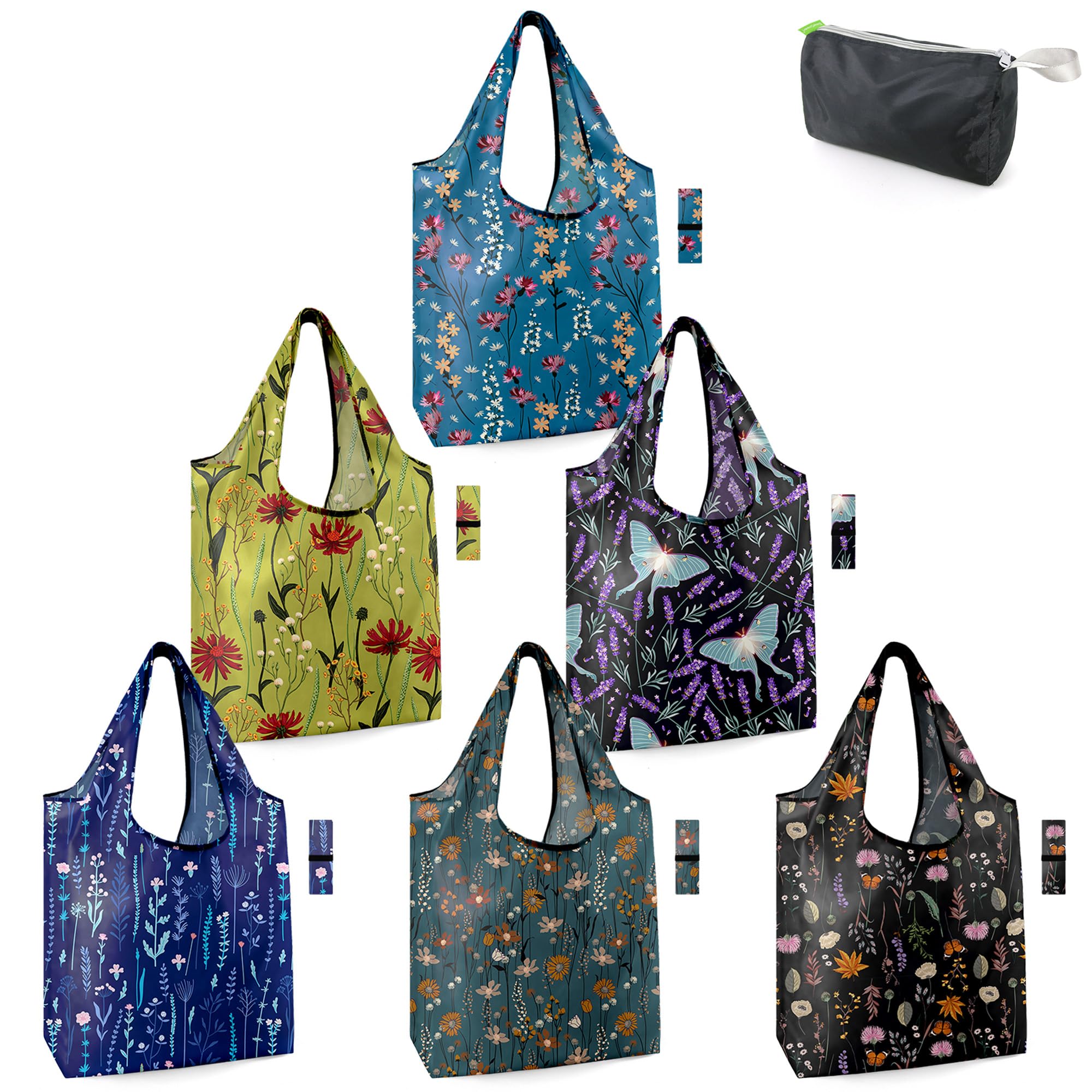 Foto 2 pulgar | Bolsas De Mano Beegreen Flowering Arbusto Para Mujer, Paquete De 6, 23 Kg - Venta Internacional.