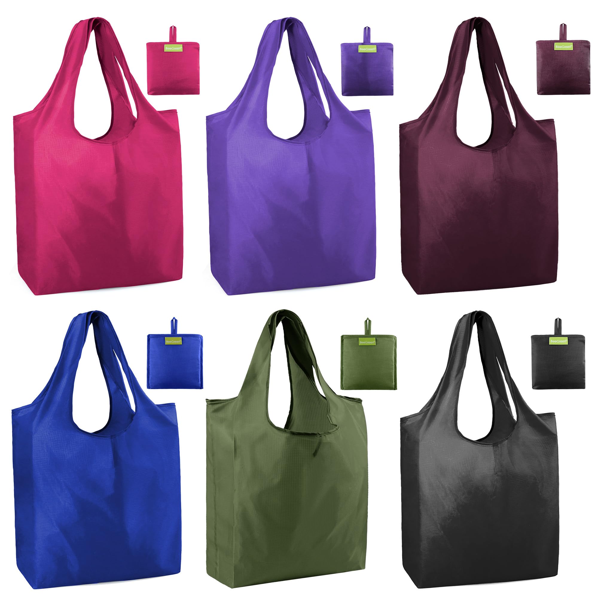 Bolsas Plegables Reutilizables Para Regalos Y Compras Beegreen - Venta Internacional.
