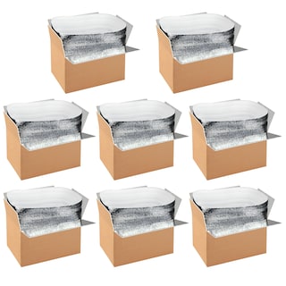 Foto 1 | Cajas De Envío Aislantes Simple Deluxe, Paquete De 8 Con Forro, 12 X 10 X 7 - Venta Internacional.