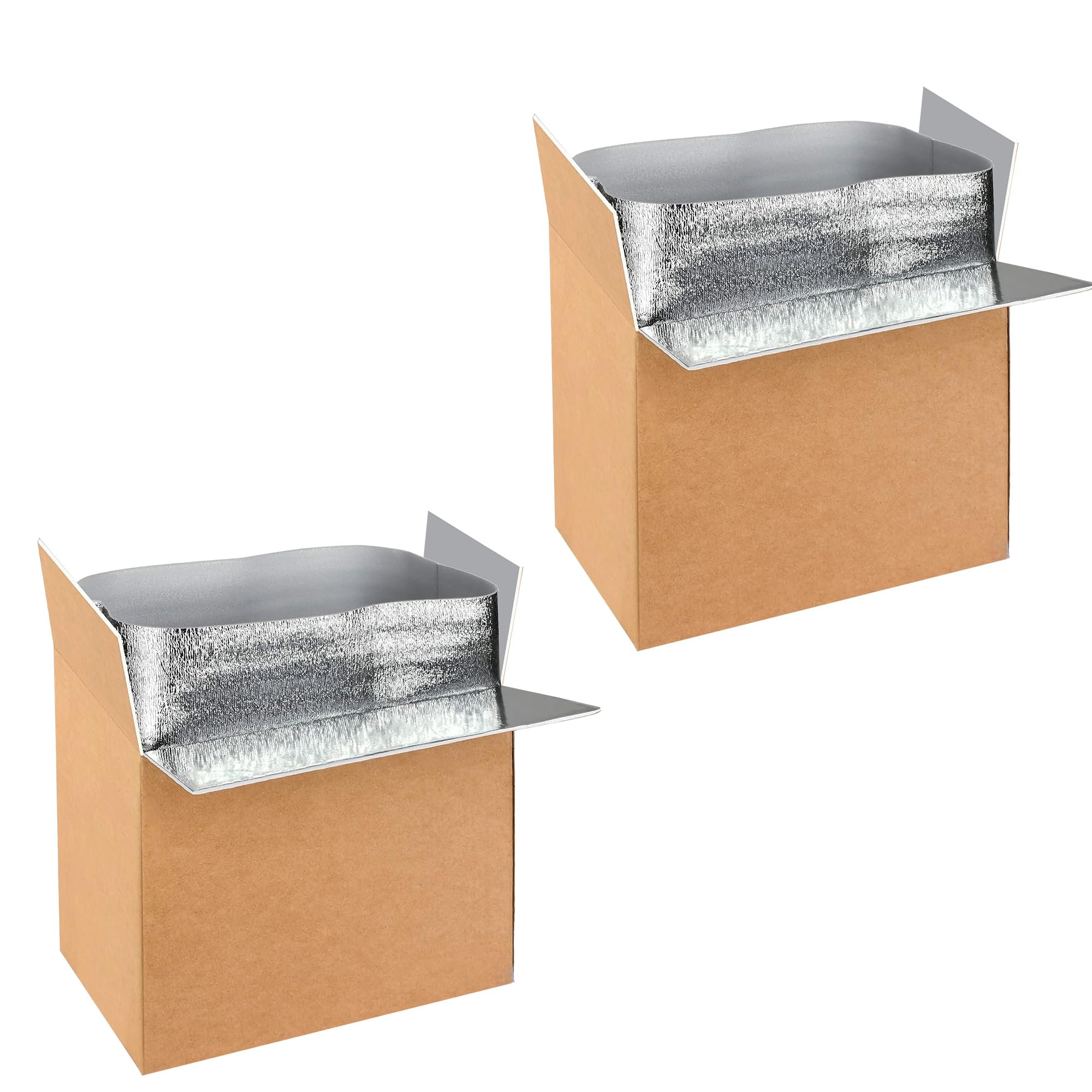 Foto 2 pulgar | Cajas De Envío Aislantes Simple Deluxe, Paquete De 2 Con Forro, 19 X 12 - Venta Internacional.