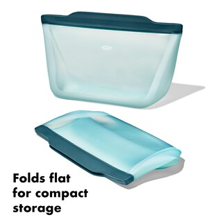 Foto 4 | Bolsa Reutilizable Oxo Good Grips De Silicona, De Pie, De Medio Galón - Venta Internacional.