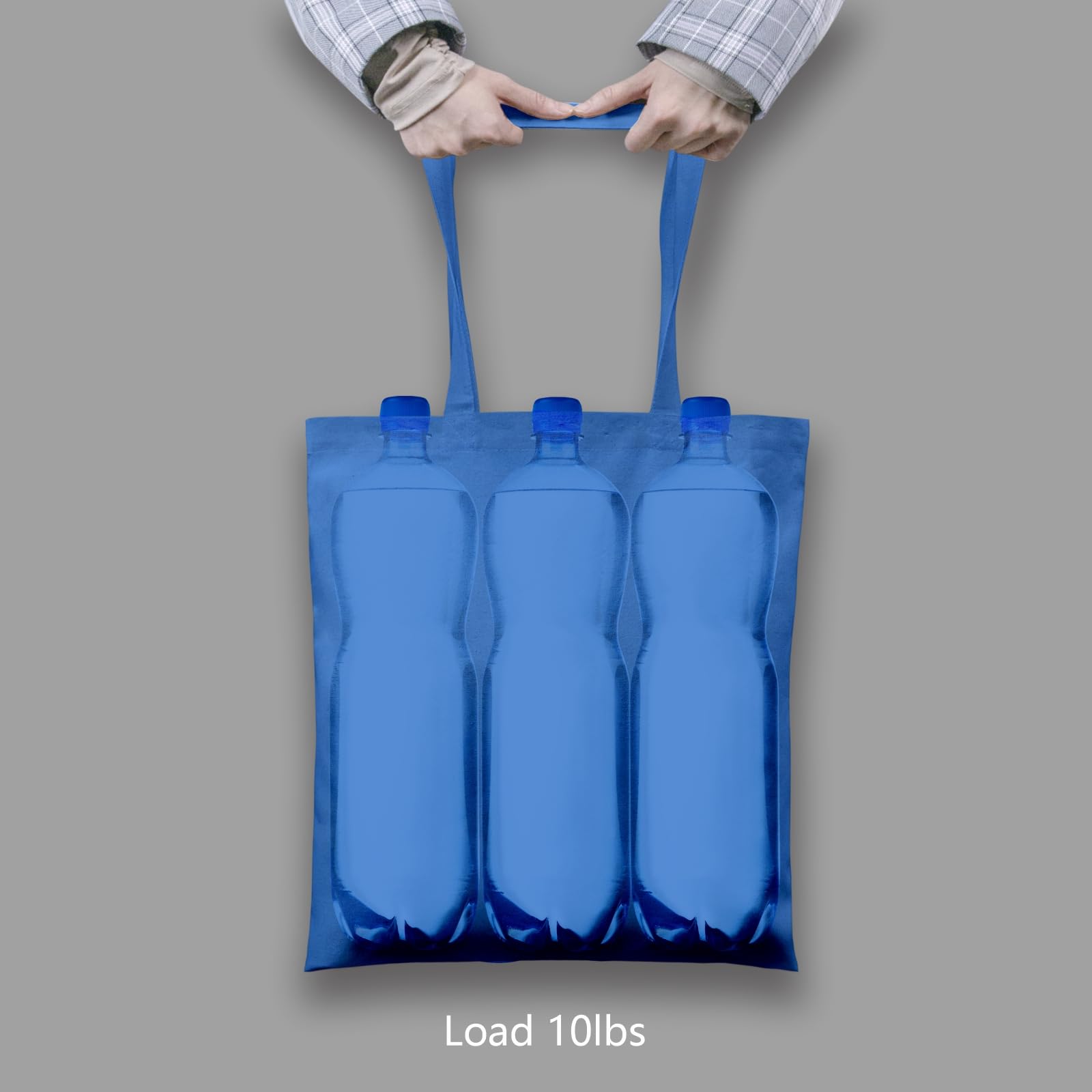 Foto 7 pulgar | Bolsa De Tela Topdesign De Algodón Azul Océano, 16 X 15 Cm, Paquete De 12 - Venta Internacional.