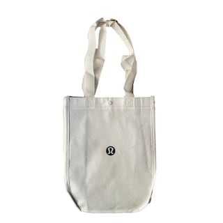 Foto 1 | Bolsa De Mano Lululemon Nueva Blanca Para Compras Almuerzos Gimnasio Reutilizable - Venta Internacional.